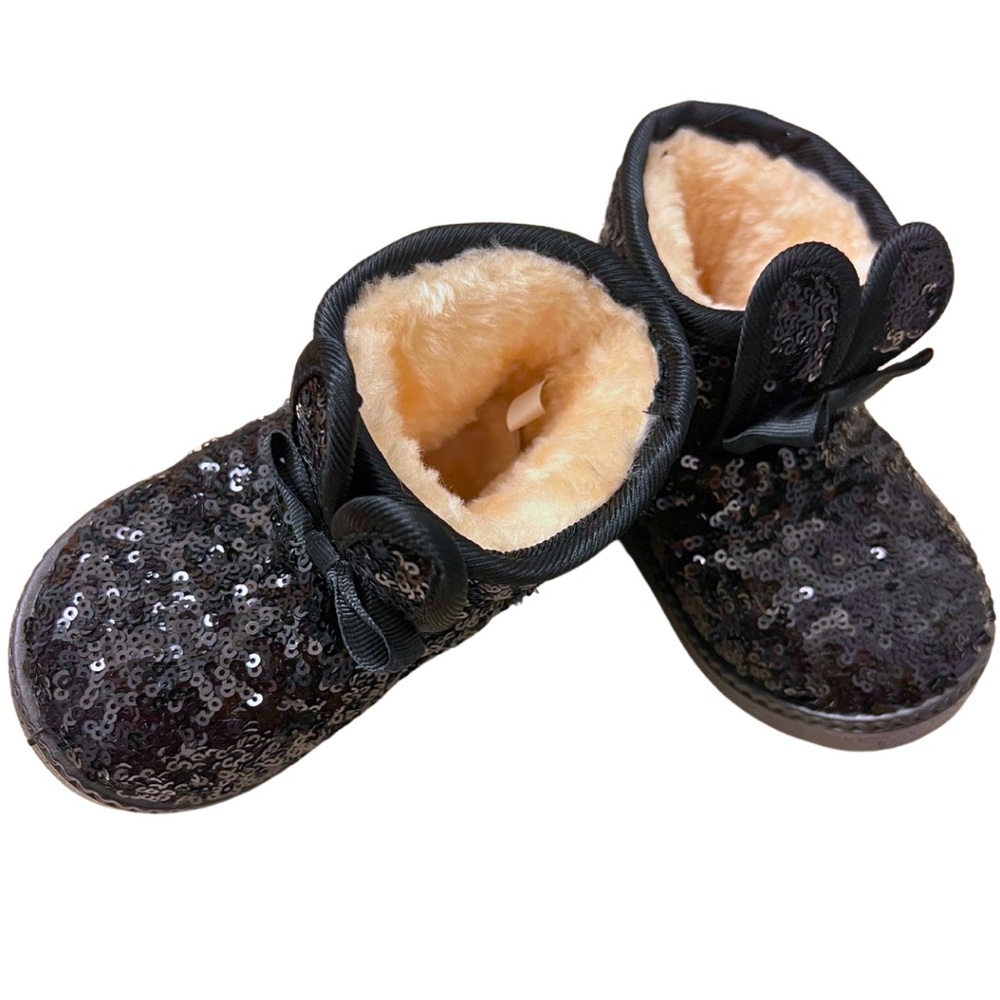 DADAWEN Sequin Winter Boots | Toddler | Size 5
